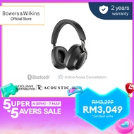Bowers & Wilkins B&W Px8 Over-Ear Wireless Headphones with Active Noise Cancelling (ANC) and Bluetoo