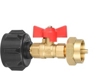 1Pc QCC1 Propane Refill Adapter for Camp Grill 1LB Propane Bottle Tank From 20-40LBS Cylinder with S