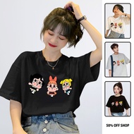 飛天小哭娃 飛天小女警X CRY BABY男女款純棉落肩短TEE 台灣獨家動漫T