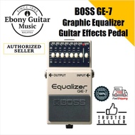 BOSS GE-7 Graphic Equalizer Guitar Effects Pedal