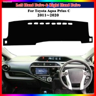 Auto Dashboard Cover Dash Mat For Toyota Aqua Prius C 2011-2016 2017 2018 2019 2020 Car Sunshield Protect Rug Carpet Accessories