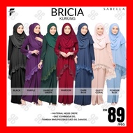 Sabella Bricia Kurung Lace ironless/ Baju Kurung Lace Sabella