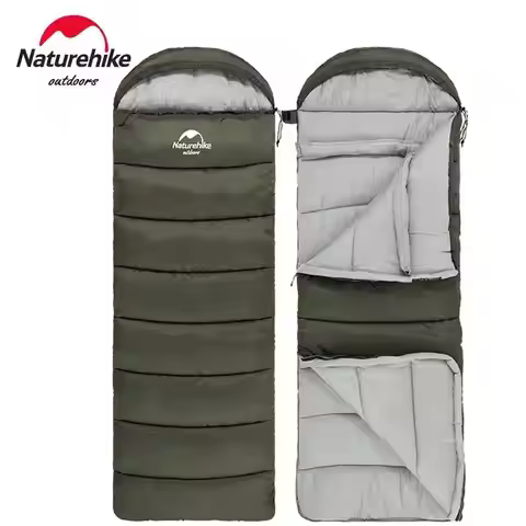 Naturehike Sleeping Bag Ultralight Waterproof Sleeping Bag Cotton Quilt Portable Envelope Sleeping B