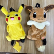 日本直送Pokemon公仔背包 - 伊貝/耿鬼/謎擬Q/比卡超/卡比獸/呆呆獸