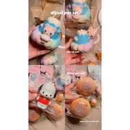 FLASHSALE SQUISHY RARE (ibloom cloud bear squishy, sanrio squishy, pochacco squishy, poli christmas 