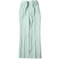 ADAM ET ROPE 2021秋冬 日本製 內開衩休閒褲 GAS21200 34碼 Sax Easy Flare 喇叭褲 [二手] [ADAM ET ROPE]