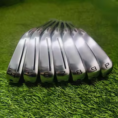 GEN Left Handed 7pcs Golf clubs Irons set Men Graphite Steel Shaft Original Brand Logos