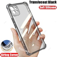 For Xiaomi 11 Lite 5G NE 2109119DG 2107119DC 2109119DI Soft Silicone Translucent Black Jelly Case Tr