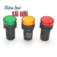 Headlight Indicator Light, Phi 22 Headlight Bulb AD16-22D/S 3-Color Led