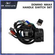 【Ready stock】 Domino Nmax 2020 Handle Switch SET OEM Set（Left+Right）With Flasher Relay Plug and Pla