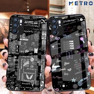 [G28]Glass Softcase Oppo RENO 8T 5G 7 4G A16K A16E A54 A15 A16 A12 A5S A74 A95 A3S A1K A37 A52 A92 A