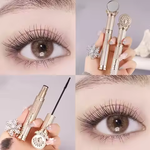 AGAG Waterproof Mascara Thick Longlasting Lengthening Mascara Natural Curl Quick-drying Maquillage L