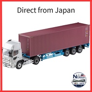 TOMYTEC Tomica Limited Vintage Neo 1/64 LV-N292a Hino Profia 40ft Marine Container Trailer Toho Vehi