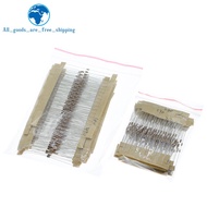 300 600 PCS /Set 1/6W Resistance 1% 30 Kinds Each Value Metal Film Resistor Assortment Kit resistors