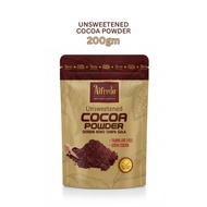 UNSWEETENED COCOA POWDER SERBUK KOKO TANPA GULA 200GM ALFREDO