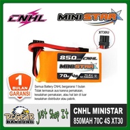CNHL MiniStar 850mAh 14.8V 4S 70C Lipo Battery XT30U for RC Drones