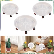 [Freneci] Plant with Rolling Plant Stand Multifunctional Round Pot Mover Plant for Potted Plant