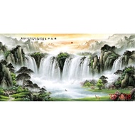 DL688 Wall Decoration Mural-Landscape Painting Living Room Bedroom Office Decoration Painting (Silk 