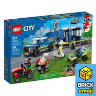 LEGO 60315 City Police Mobile Command Truck Đồ chơi khối xây dựng
