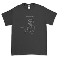 MEN I TRUST T-SHIRT (FRONT BACK) T-SHIRT