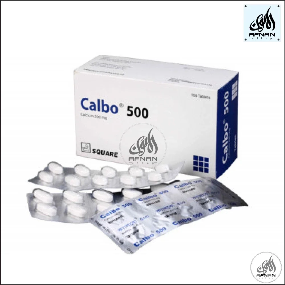 READY STOCK VITAMIN D3 AND CALCIUM CALBO 500MG 10 PAPAN 100 TABLETS