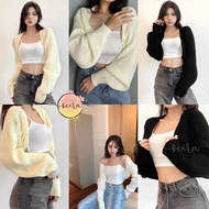 Bolero Cardy Knit Viral Liam Outer Knit Cardigan/ Liam Knit Bolero Cardigan Linka Crop Outer Balero/