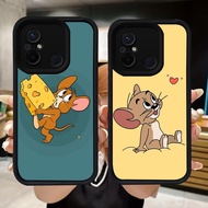 Q8 Mouse Soft Paint Casing for Xiaomi Redmi Note poco 10C A1 C71 F7 M3 C55 7 M4 9C 9T 12C C65 A5 9A 