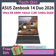 ASUS Zenbook 14 Duo 2026 | Ultra X9 388H 14inch 2.8K 144Hz OLED TouchScreens ASUS Laptop
