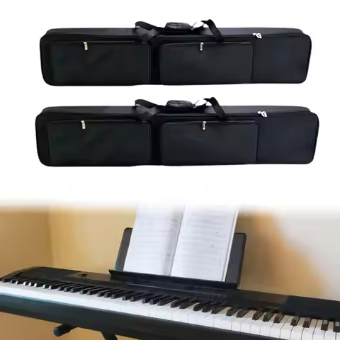 88 Key Keyboard Bag 88 Key Electric Piano Bag Backpack Waterproof with Adjustable Straps Electronic 