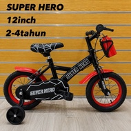 SIAP PASANG / BASIKAL BUDAK / Basikal 16inch / Bicycle spideman / BICYCLE KIDS / Basikal Budak Budak