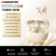 Monster AIRSTAR M800 Gaming Ear Clip Earbuds Wireless Bluetooth 5.4 Music Headphones Noise Cancellin