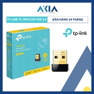 Bộ Chuyển Đổi Wifi Bằng USB TL-WN725N Chuẩn N Tốc Độ 150Mbps - USB Wifi Nano nhỏ gọn - Hàng Chính Hã