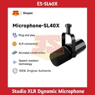 ES-SL40X XLR Dynamic microphone for recording, gaming, live streaming and broadcasting