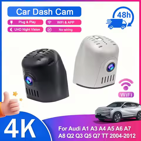 Plug and Play 4KCar DVR Dashcam for Audi a4 b8 b9 a3 8v 8p a5 a6 c7 a7 a8 q5 q7 q3 q8 q2 tt rs3 rs4 