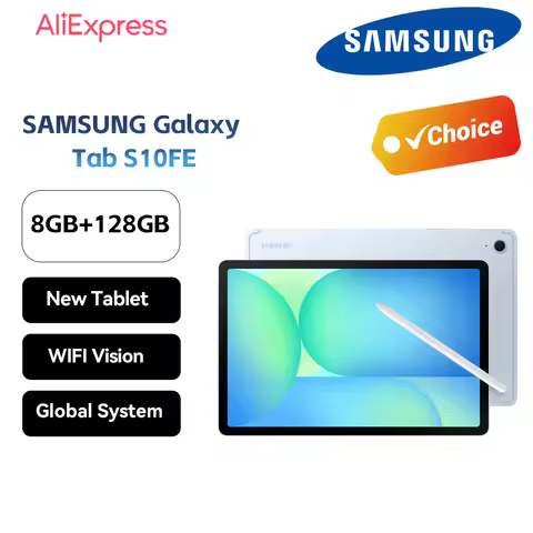 SAMSUNG Galaxy Tab S10fe Tablet With S Pen WIFI Vision 8+128G WLAN X520 Support Google Play 8 Cores