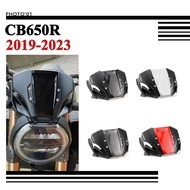 PSLER For Honda CB650R Windshield Visor Windscreen Wind Shield Screen Fairing Cover 2019-2023
