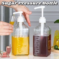 1100/1600ml10cc Dispenser glass bottle container Fructose Syrup Dispenser Honey Sauce Ketchup Bottle