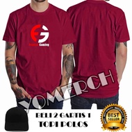 COOL FRONTAL GAMING T-SHIRT for Men Distro POLOS