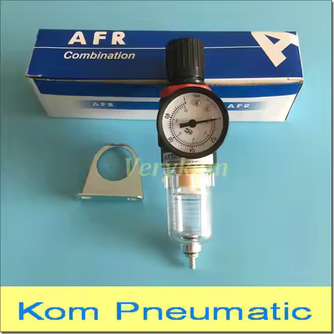 Pneumatic Airtac Type AFR2000 Air Compressor Oil Water Separator 1/4" BSP Gas Filter Regulator AFR-2