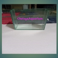 Aquarium kaca , aquarium mini 25x15x20
