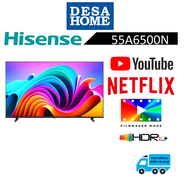 (FREE DELIVERY WITHIN KL) HISENSE 55A6500N  55" 4K UHD GOOGLE TV