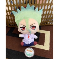 Dr. STONE Senku Ishigami Plush Doll In White Lab Coat Original Official Merch