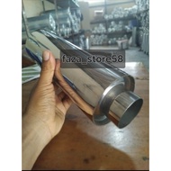 Exhaust system for all gasoline cars, full Bass stainless 1mm