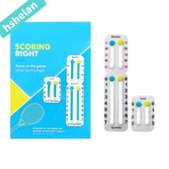 HSHELANXB Scoring Right Tennis Racket, Small Score Board Easily Mounted Portable Tennis Racket Marke