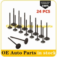 New 24PCS 14711-P8E-A00 14721-P8E-A00 Intake Exhaust Valves For Acura Honda Saturn 3.0 3.2 3.5 J32A1