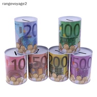 [rangevoyage2] Euro Dollar Money Box Safe Cylinder Piggy Bank Banks For Coins Deposit Boxes [MY]
