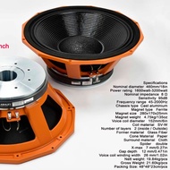 Speaker 18 Inch Ashley Orange 186B Spul 6 Inch 3400 Watt