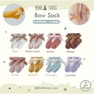 Bohopanna Bow Sock Baby Socks