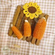 mini dried corn 1kg | cemilan chew toys hamster | jagung kering mini