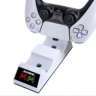 Others - 相容PS5遊戲手柄充電雙充底座（白色）